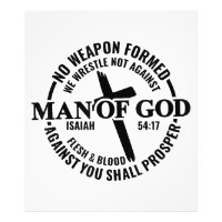 Hombre de Dios, ningún arma que se forme contra mí