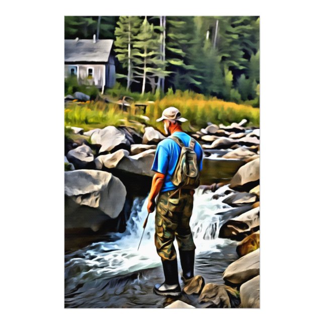 Foto *~* Hombre Pesca Carretera Natural AP49 Cabina (Frente)