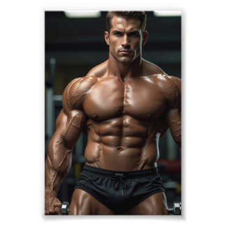 Foto Hombres Bodybuilder gimnasia gimnasio