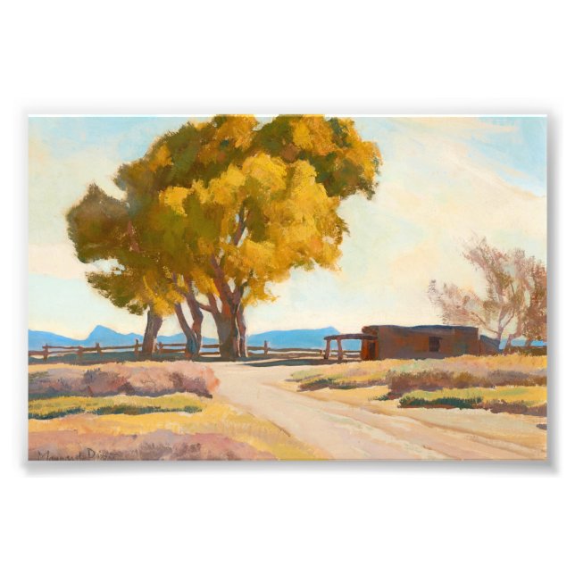 Foto Homestead por Maynard Dixon (Frente)