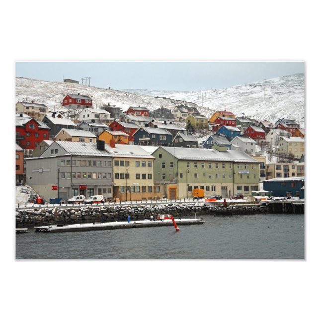 Foto Honningsvåg, Noruega (Frente)