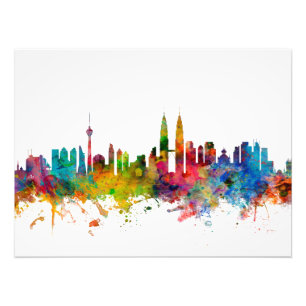 Foto Horizonte de Kuala Lumpur Malasia