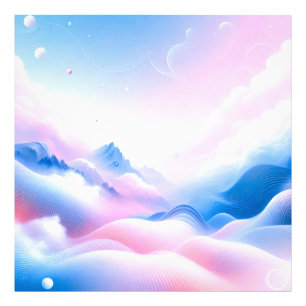 Foto Horizontes Pastel: Donde las nubes se encuentran c