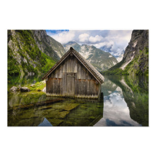 Foto Hostal en el lago Obersee, en los Alpes de Alemani