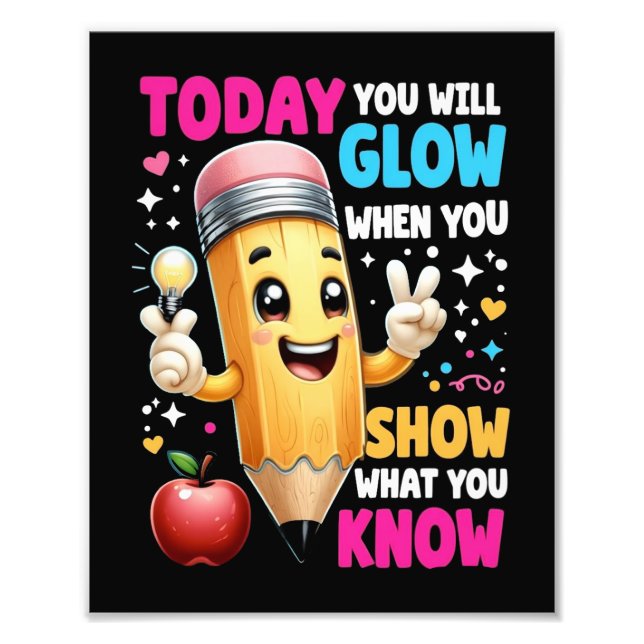 Foto Hoy Se Brillará Cuando Muestre Lo Que Sabe (Frente)