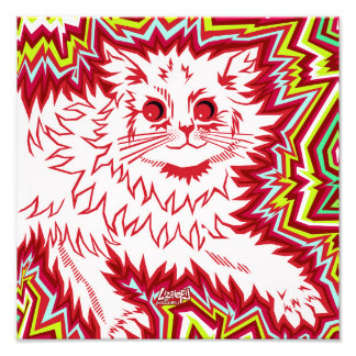 Foto Huella de gato psicodélico de Oingo Boingo (variac