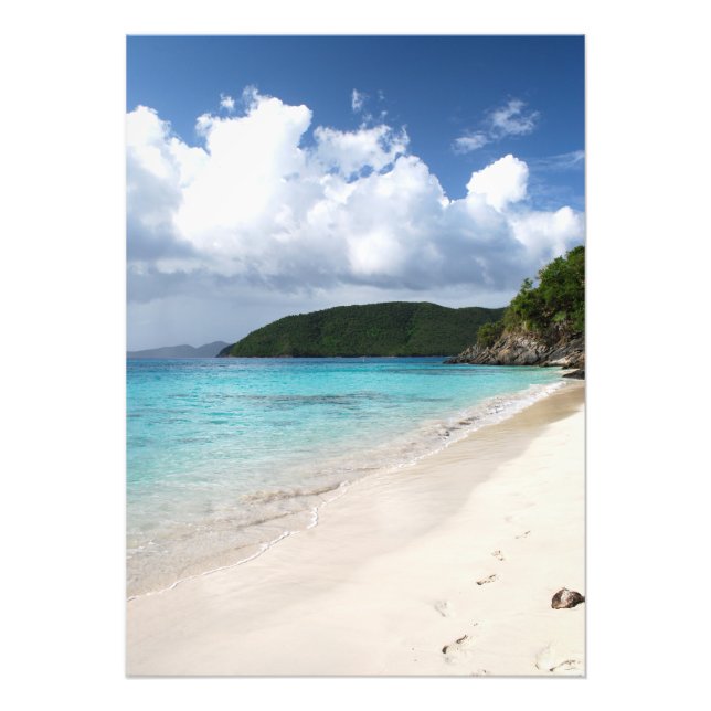 Foto Huellas En La Arena (Frente)