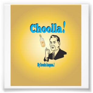 Foto Humor de anagrama de alcohol de choolla cholla de