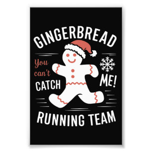 Foto Humor de Navidades de equipo de Gingerbread Runnin