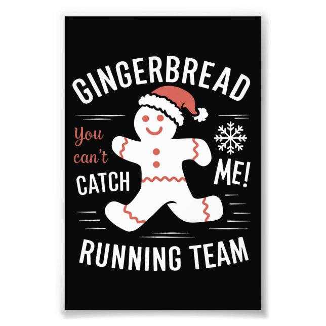 Foto Humor de Navidades de equipo de Gingerbread Runnin (Frente)