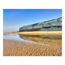 Foto Hunstanton Cliffs Reflected at Low Tide, Norfolk