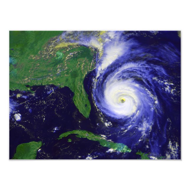 Foto Huracán Fran (Frente)