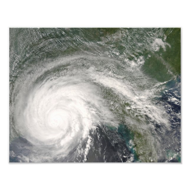 Foto Huracán Gustav sobre Louisiana (Frente)
