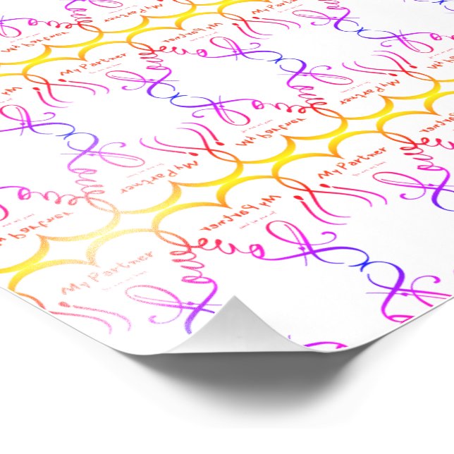 Foto I love my partner • You are my home (Esquina)