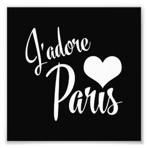 Foto I Love Paris - J'adore Paris Vintage Style