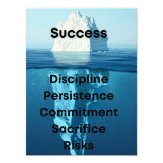 Foto Iceberg, inspiración motivacional