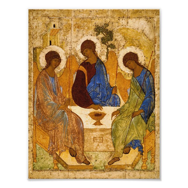 Foto Icono de la Santa Trinidad de Andrei Rublev religi (Frente)
