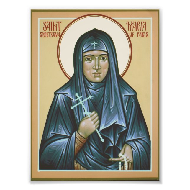 Foto Icono de Santa María de París (Frente)