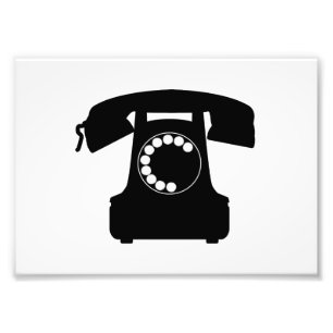 Foto Icono de teléfono tradicional