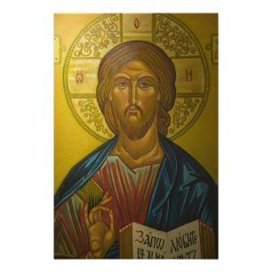 Foto Icono ruso dentro de la Iglesia de St. Sophia /