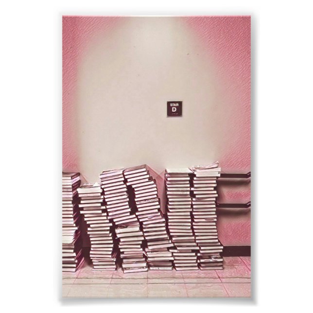 Foto Idea de regalo del día de la biblioteca escolar in (Frente)