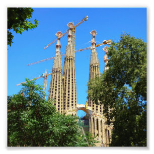 Foto Iglesia de Sagrada Familia en Barcelona, España