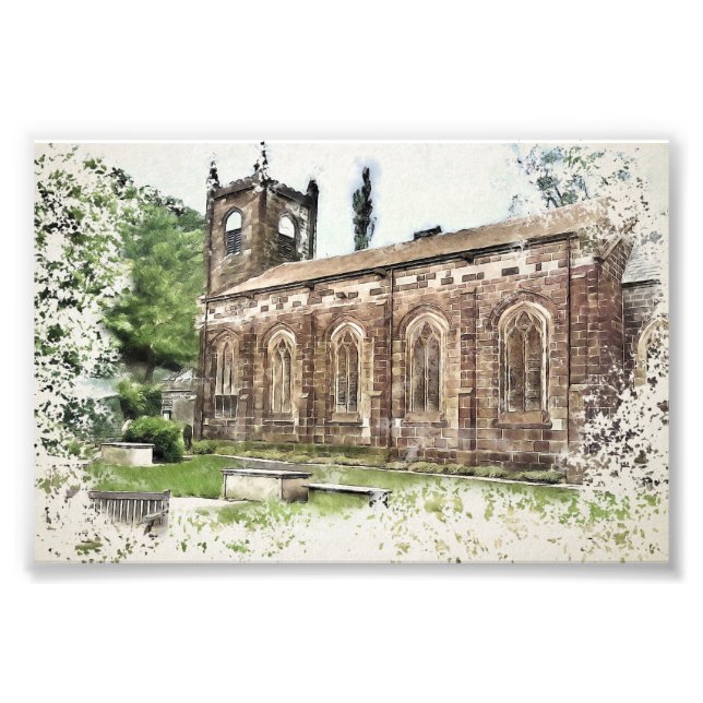 Foto Iglesia de Santa María, Luddenden (Frente)