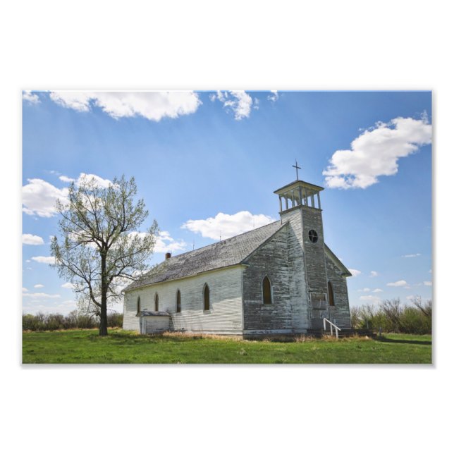 Foto Iglesia de Saskatchewan abandonada (Frente)