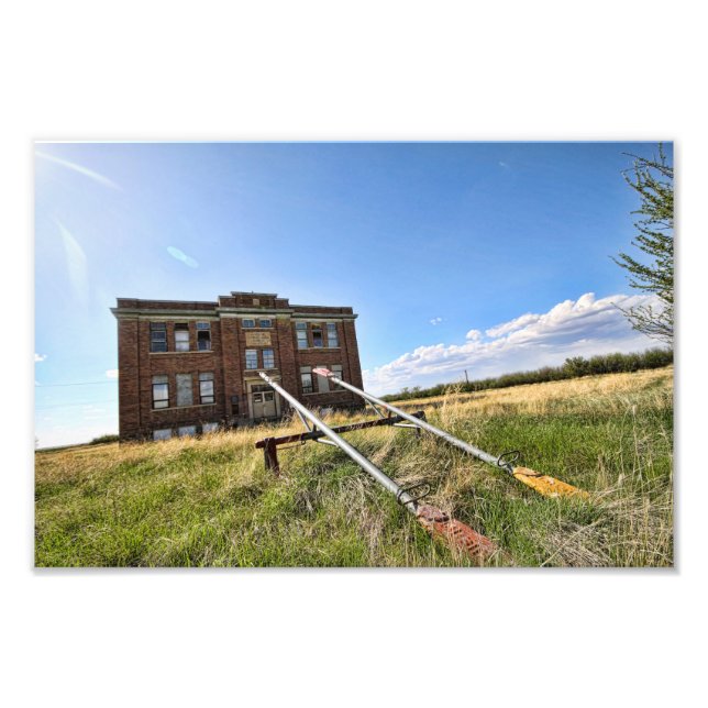 Foto Iglesia de Saskatchewan abandonada (Frente)