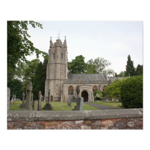 Foto Iglesia de St Giles, Bradford en tono, Somerset,