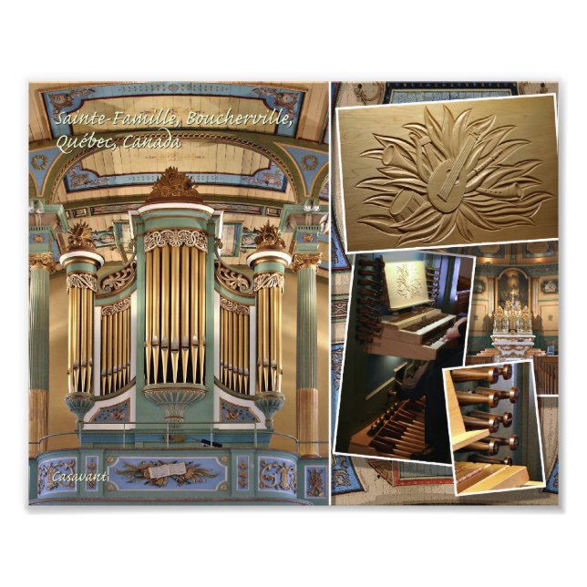 Foto Iglesia de Ste Famille, Boucherville, montaje de Q (Frente)