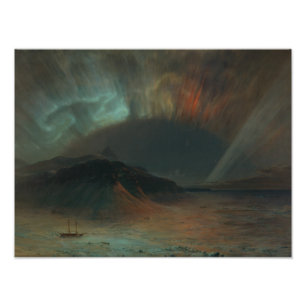 Foto Iglesia Frederic Edwin - Aurora Borealis