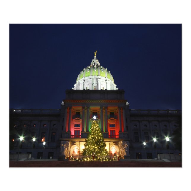 Foto Iluminación del árbol de Navidad del Capitolio Est (Frente)