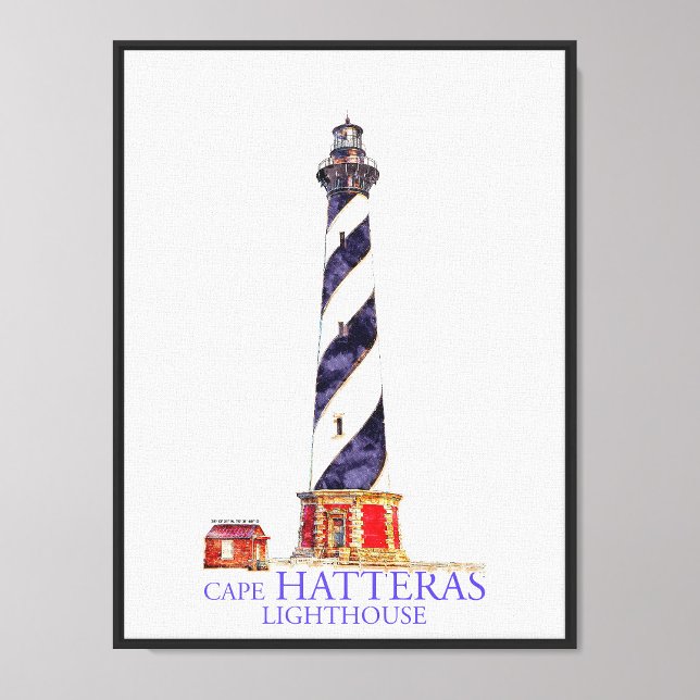 Foto Ilustracion acuático Faro de Cape Hatteras (Subido por el creador)