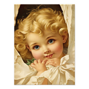 Foto Ilustración de Ángel de Estilo Victoriano Vintage