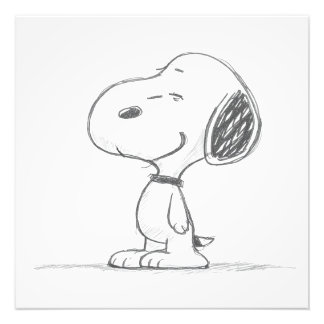 Foto Ilustración de boceto minimalista de perro Beagle