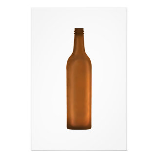 Foto Ilustración de botella de vidrio ámbar