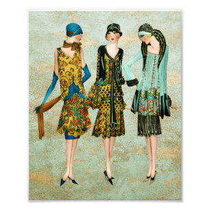 Foto Ilustracion de moda de los años 30