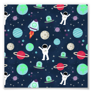 Foto Ilustración de patrón espacial