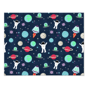 Foto Ilustración de patrón espacial