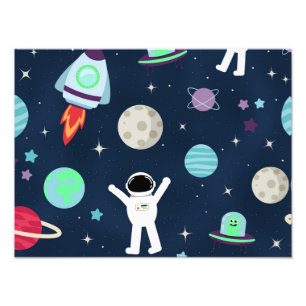 Foto Ilustración de patrón espacial