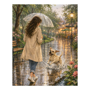 Foto Ilustración de perro en acuarela acogedora