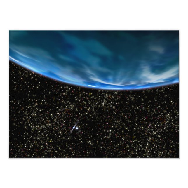 Foto Ilustracion del horizonte terrestre (Frente)