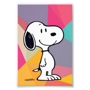 Foto Ilustración Geométrica de Beagle de Dibujos Animad