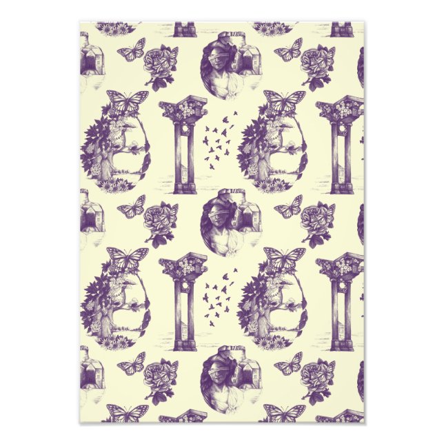 Foto Ilustración óptica de arte (Frente)