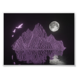 Foto Ilustración retroonda