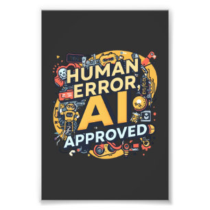 Foto Ilustración técnica de error humano aprobada por I