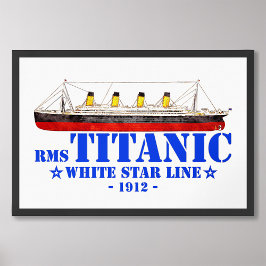 Foto ILUSTRACION Titanic RMS - Línea Estrella Blanca 19