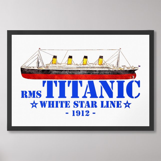 Foto ILUSTRACION Titanic RMS - Línea Estrella Blanca 19 (Subido por el creador)