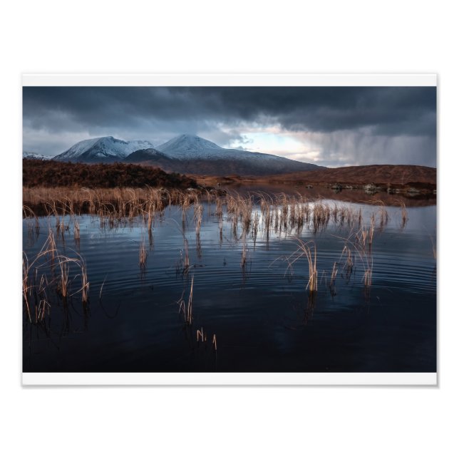Foto Imagen atmosférica de Rannoch Moor (Frente)